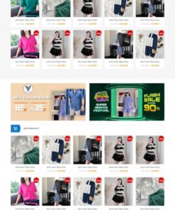 Theme wordpress thời trang quần áo 10