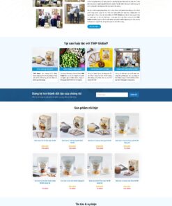 Theme wordpress thực phẩm sữa ngủ cóc